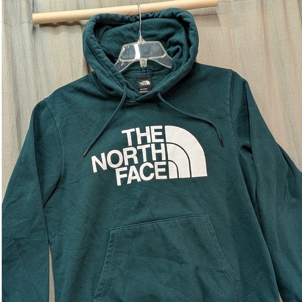 The North Face Mens Half Dome Pullover Hoodie Teal Green Medium NF0A4M4B